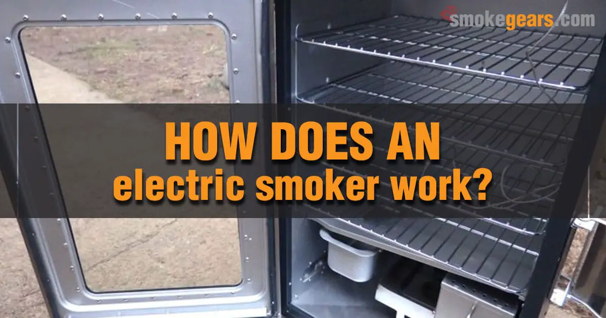 How does an electric smoker work?