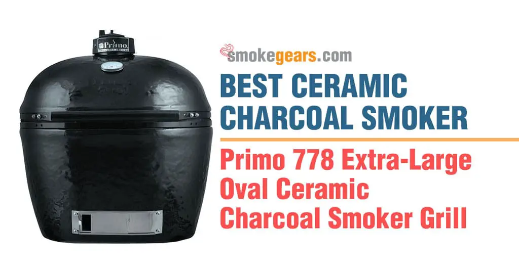 Oval Ceramic Charcoal Smoker Grill Review