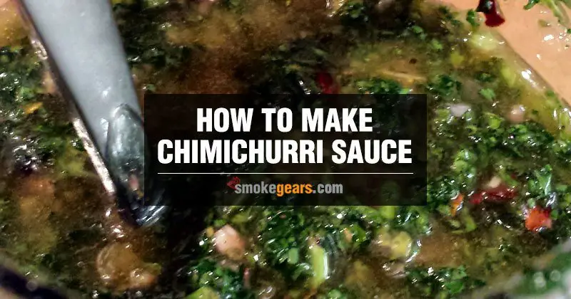 How to Make Chimichurri Sauce
