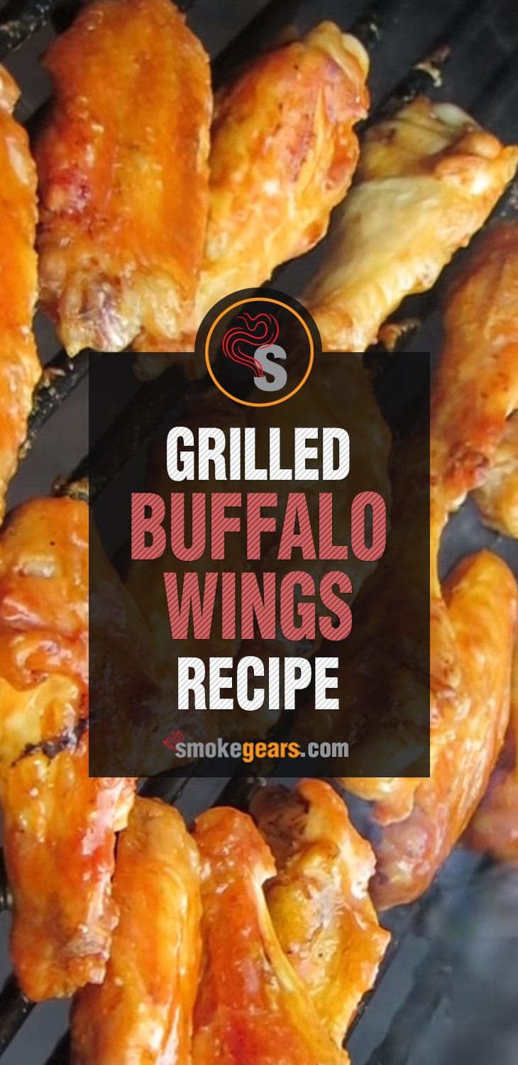 Grilled buffalo wings recipe