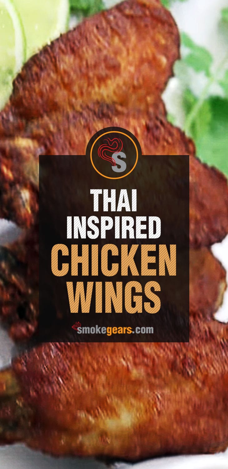 Thai style chicken wings