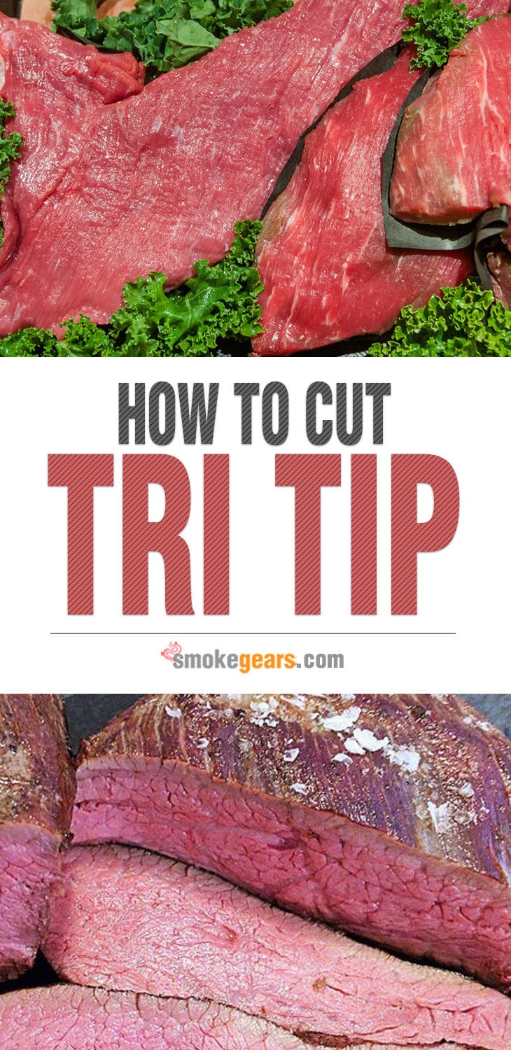 How to cut tri tip into steaks