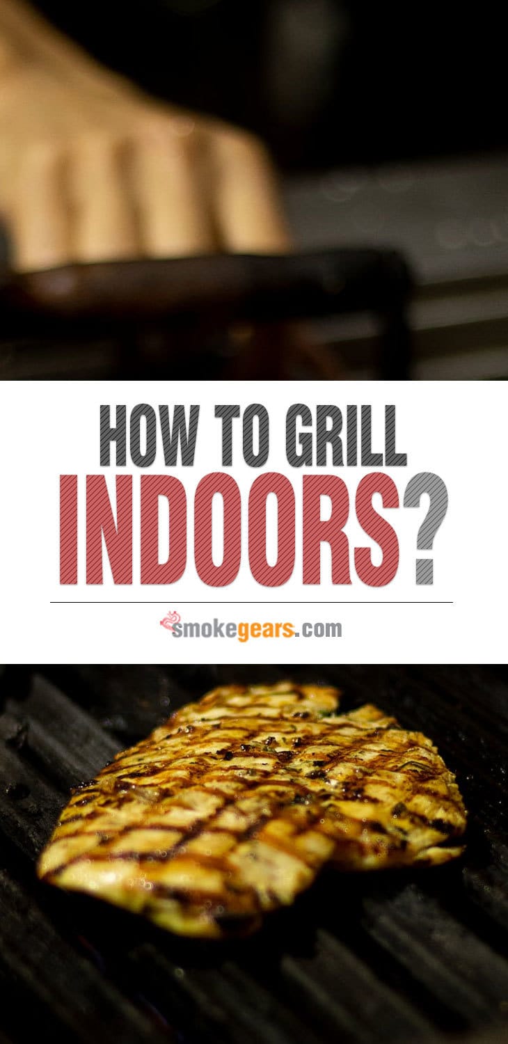 Indoor charcoal grilling