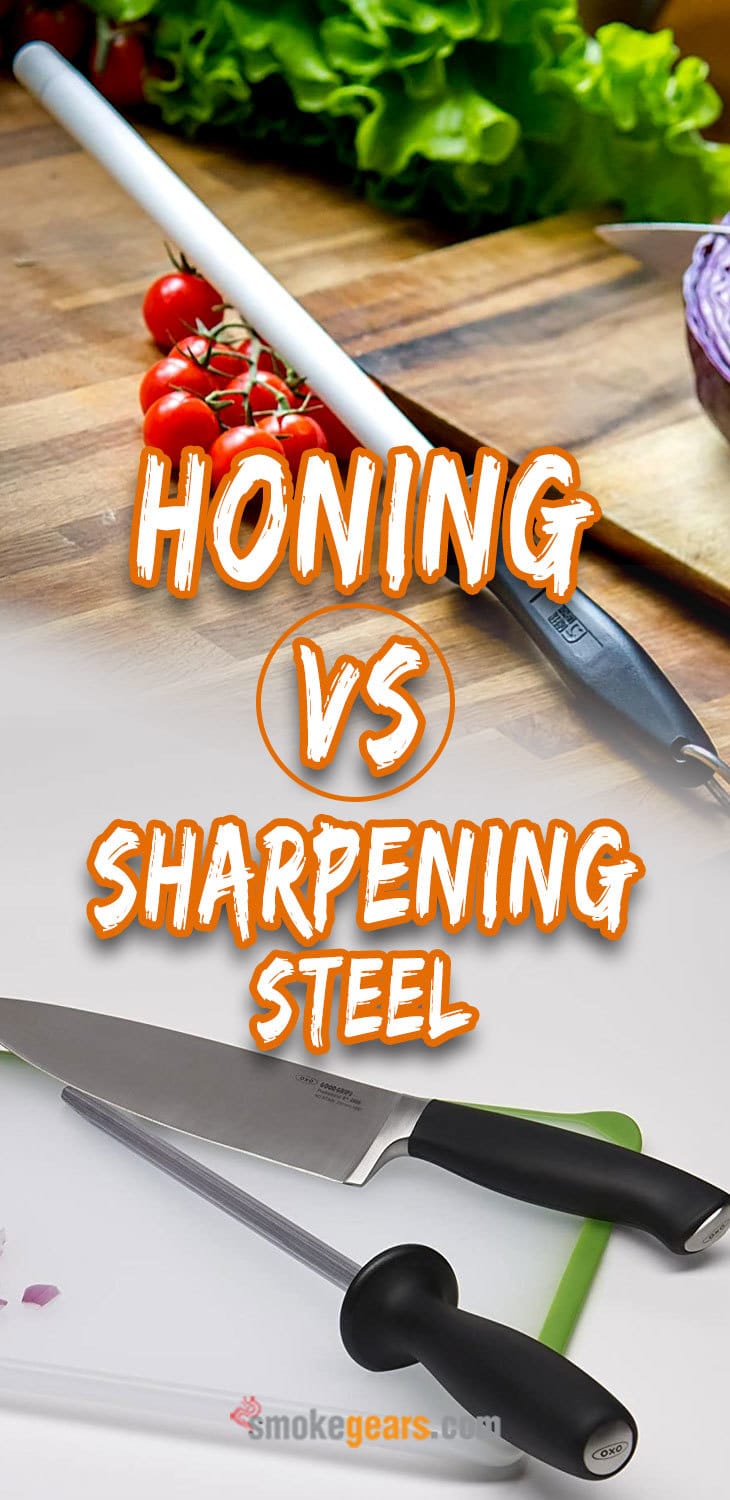 Honing steel vs Sharpening Steel