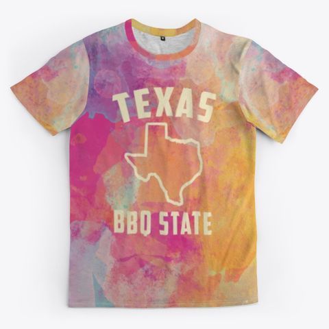 Texas BBQ State T-shirt